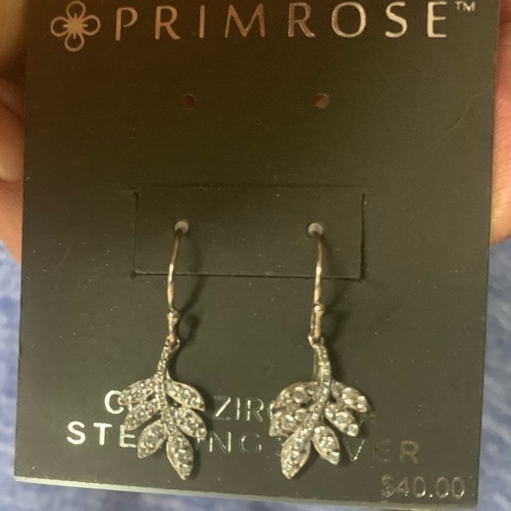Sterling Silver And Cubic Zircon